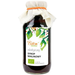 Syrop Malinowy BIO 330ml | BATOM - Ekochatka