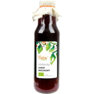 Syrop Malinowy BIO 750ml | BATOM - Ekochatka