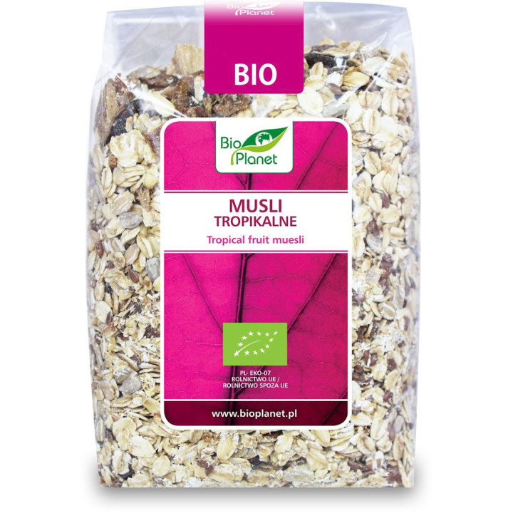 Musli Tropikalne BIO 300g | BIO PLANET - Ekochatka