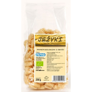 Makaron (Orkiszowy) Jeżyki BIO 250g | NIRO - Ekochatka