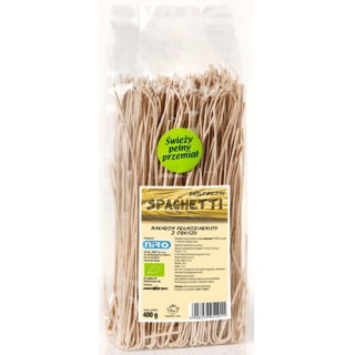 Makaron (Orkiszowy Razowy) Spaghetti BIO 400g | NIRO - Ekochatka