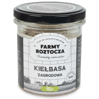 Kiełbasa Zagrodowa BIO 250g (Słoik) | FARMY ROZTOCZA - Ekochatka