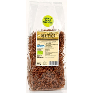 Makaron (Orkiszowy Razowy) Nitki BIO 400g | NIRO - Ekochatka