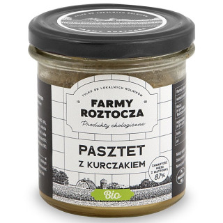 Pasztet Drobiowo Wieprzowy BIO 180g (Słoik) | FARMY ROZTOCZA - Ekochatka