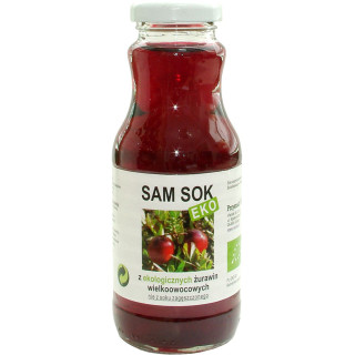 Sok z Żurawiny Wielkoowocowej NFC BIO 250ml | VIANDS - Ekochatka