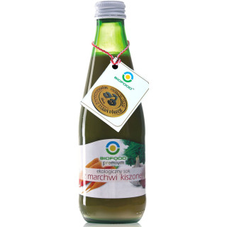 Sok z Marchwi Kiszonej NFC Bezglutenowy BIO 300ml | BIOFOOD - Ekochatka