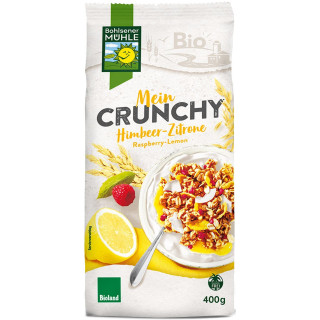 Crunchy Jogurtowo Cytrynowe z Malinami BIO 400g | BOHLSENER MUEHLE - Ekochatka