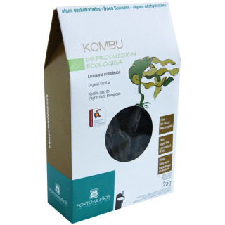Algi Morskie Suszone Kombu BIO 25g | PORTO MUINOS - Ekochatka