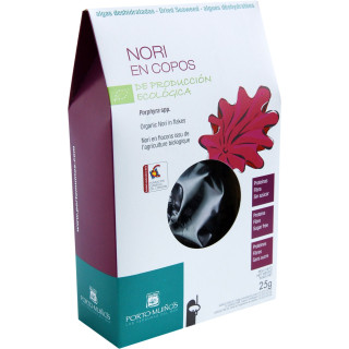 Algi Morskie Suszone Nori Płatki BIO 25g | PORTO MUINOS - Ekochatka