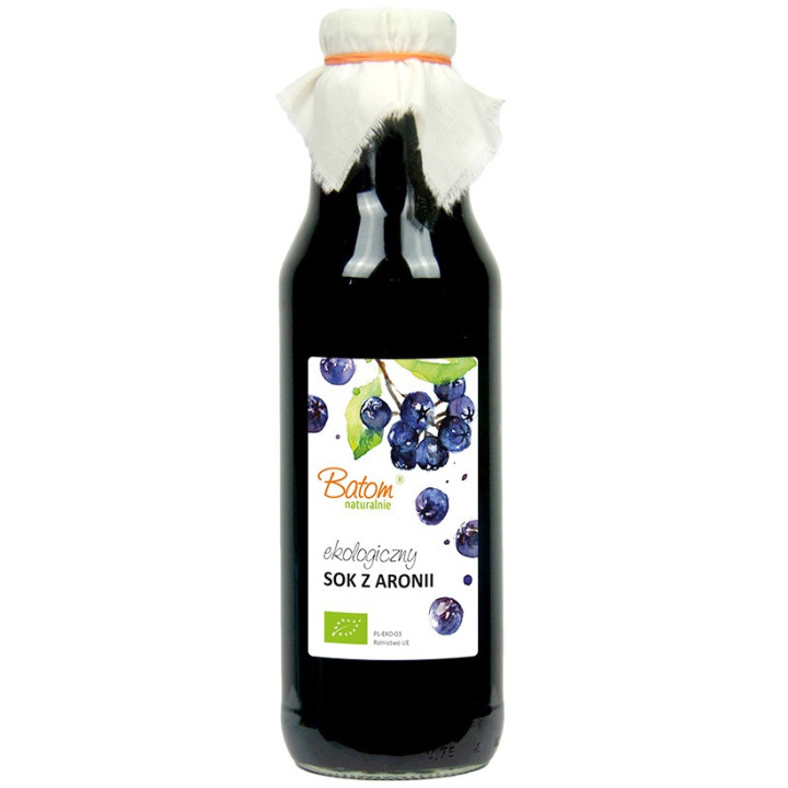 Sok z Aronii NFC BIO 750ml | BATOM - Ekochatka