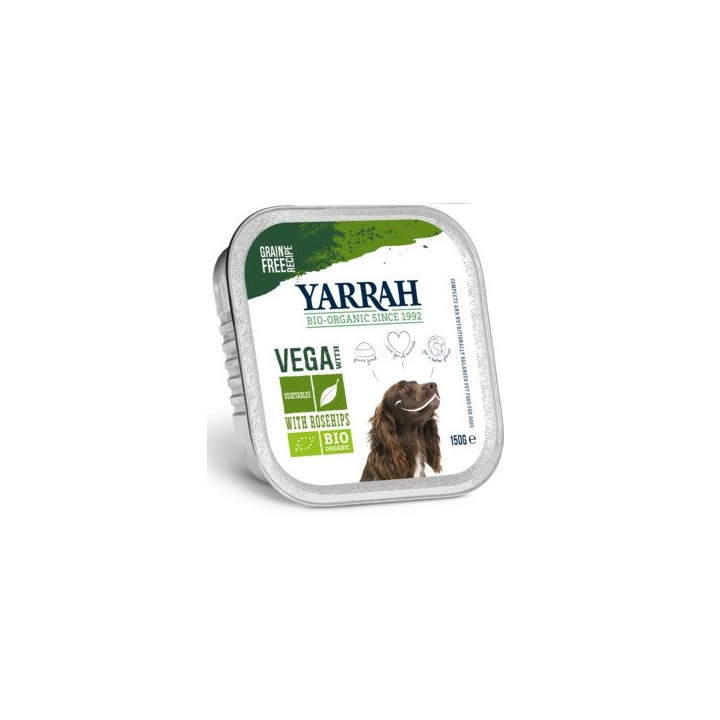 (Dla Psa) Karma Vega z Owocami Dzikiej Róży BIO 150g | YARRAH - Ekochatka