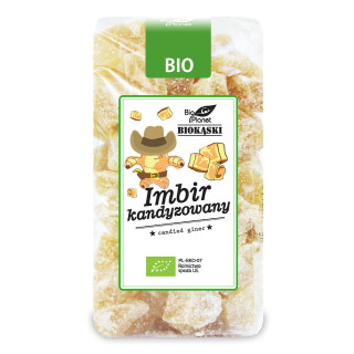 Imbir Kandyzowany BIO 400g | BIO PLANET - seria PRZEKĄSKI - Ekochatka