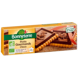 Herbatniki z Czekoladą Gorzką BIO 150g | BONNETERRE - Ekochatka