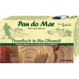 Tuńczyk Bonito w BIO Oliwie z Oliwek Extra Virgin 120g | PAN DO MAR - Ekochatka