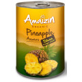 Ananas Plastry w Soku Własnym BIO 400 g (225 g) - Amaizin