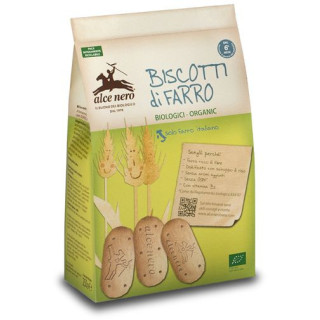Ciastka Orkiszowe dla Dzieci od 6 Miesiąca BIO 250g | ALCE NERO - Ekochatka