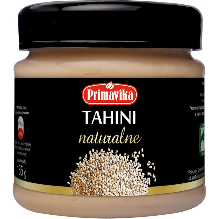 Tahini (Pasta Sezamowa) 185g | PRIMAVIKA - Ekochatka