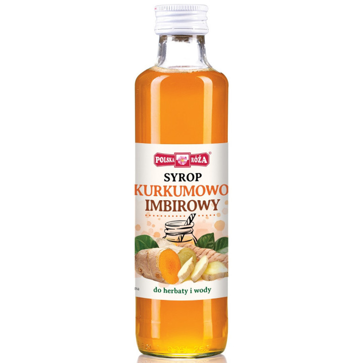 Syrop Kurkumowo Imbirowy 250ml | POLSKA RÓŻA - Ekochatka