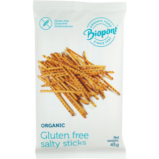 Paluszki Solone Bezglutenowe BIO 45g | BIOPONT - Ekochatka