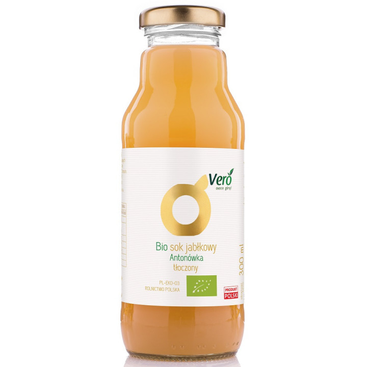 Sok Jabłkowy Antonówka NFC BIO 300ml | VERO - Ekochatka