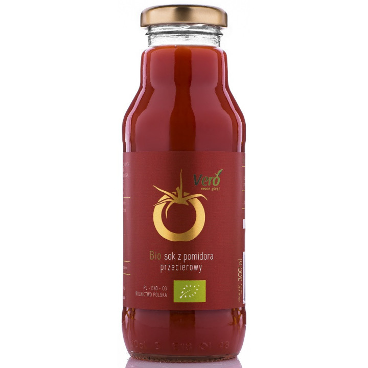 Sok Pomidorowy Przecierowy BIO 300ml | VERO - Ekochatka