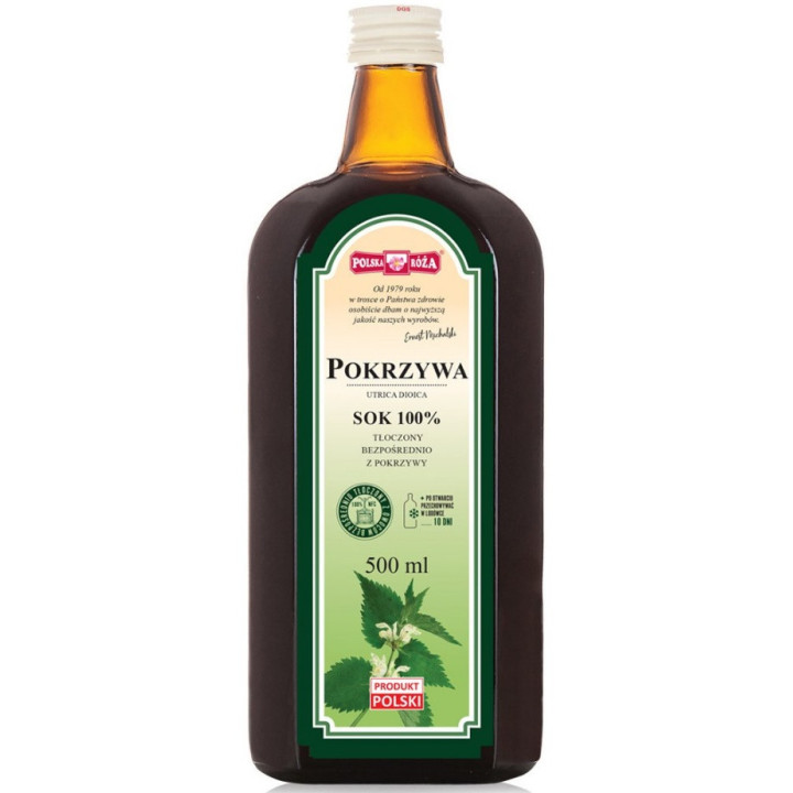 Sok z Pokrzywy NFC 500ml | POLSKA RÓŻA - Ekochatka