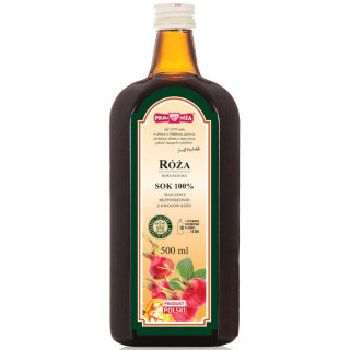 Sok z Róży NFC 500ml | POLSKA RÓŻA - Ekochatka