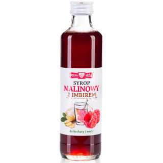 Syrop Malinowy z Imbirem 250ml | POLSKA RÓŻA - Ekochatka