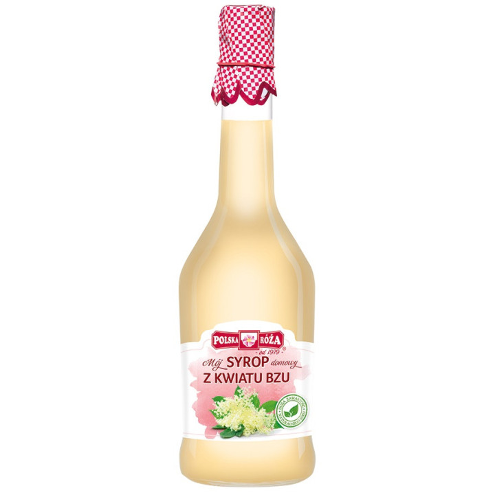 Syrop z Kwiatów Czarnego Bzu 500ml | POLSKA RÓŻA - Ekochatka