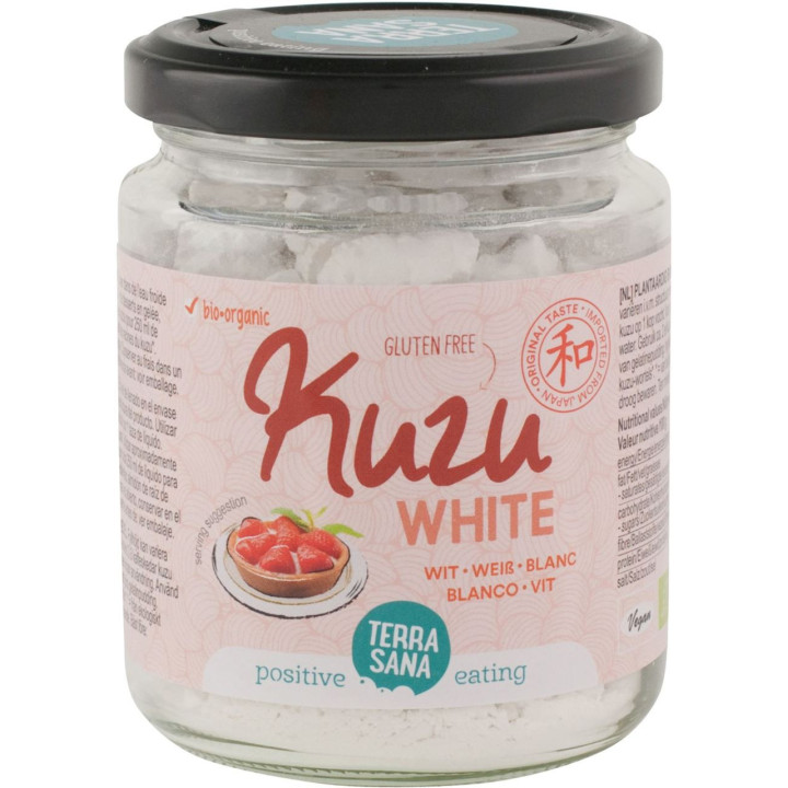 Kuzu Białe (Skrobia z Korzenia) Bezglutenowa BIO 125g | TERRASANA - Ekochatka
