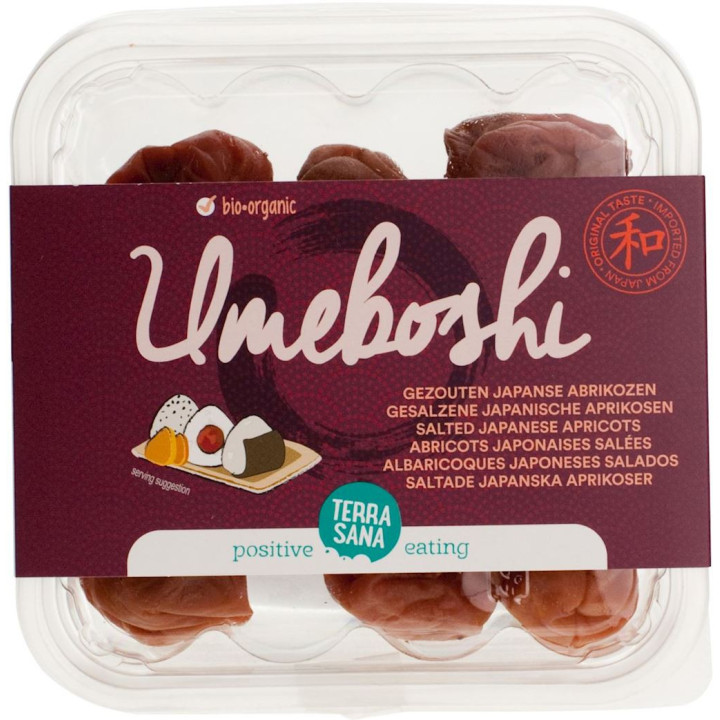 Umeboshi (Morele Japońskie Kiszone) Bezgutenowe BIO 150g | TERRASANA - Ekochatka