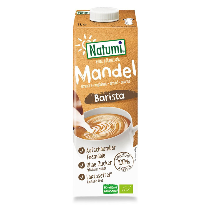 Napój Migdałowy Barista bez Cukru BIO 1l | NATUMI - Ekochatka