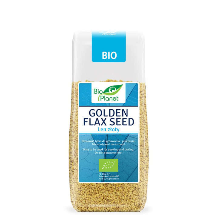 Len Złoty (Siemię Lniane) BIO 200g | BIO PLANET - Ekochatka