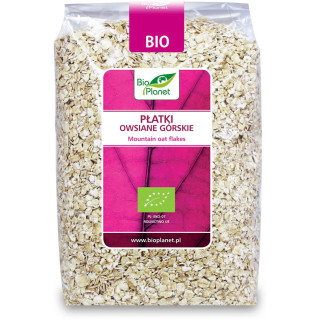 Płatki Owsiane Górskie BIO 600g | BIO PLANET - Ekochatka