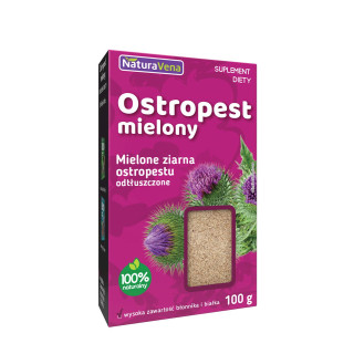 Ostropest Plamisty Mielony 100g | NATURAVENA - Ekochatka