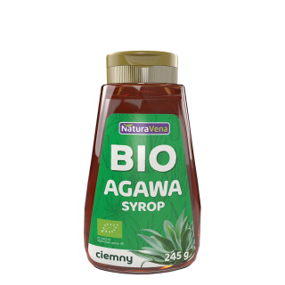 Syrop z Agawy Ciemny BIO 245g | NATURAVENA - Ekochatka