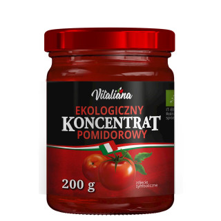 Koncentrat Pomidorowy 22 % BIO 200g | VITALIANA - Ekochatka