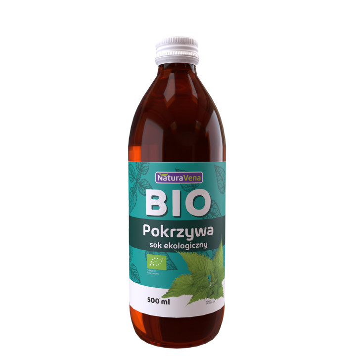Sok z Pokrzywy BIO 500ml | NATURAVENA - Ekochatka
