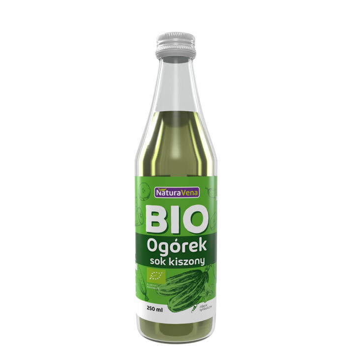 Sok z Ogórków Kiszonych BIO 250ml | NATURAVENA - Ekochatka