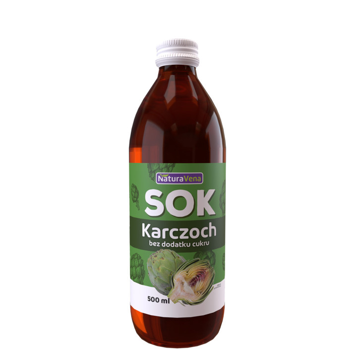 Sok z Karczocha 500ml | NATURAVENA - Ekochatka