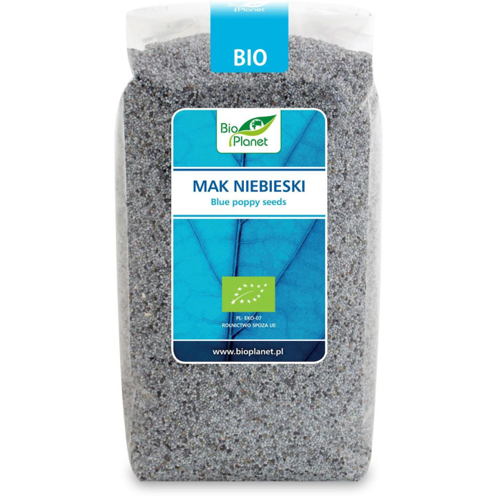 Mak Niebieski BIO 400g | BIO PLANET - Ekochatka