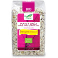Płatki 4 Zboża (orkisz, Owies, Jęczmień, Żyto) BIO 300 g - BIO Planet
