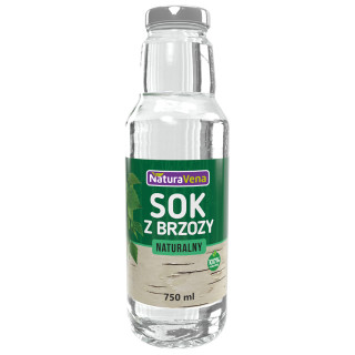 Sok z Brzozy Naturalny 750ml | NATURAVENA - Ekochatka