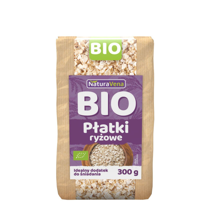 Płatki Ryżowe BIO 300g | NATURAVENA - Ekochatka