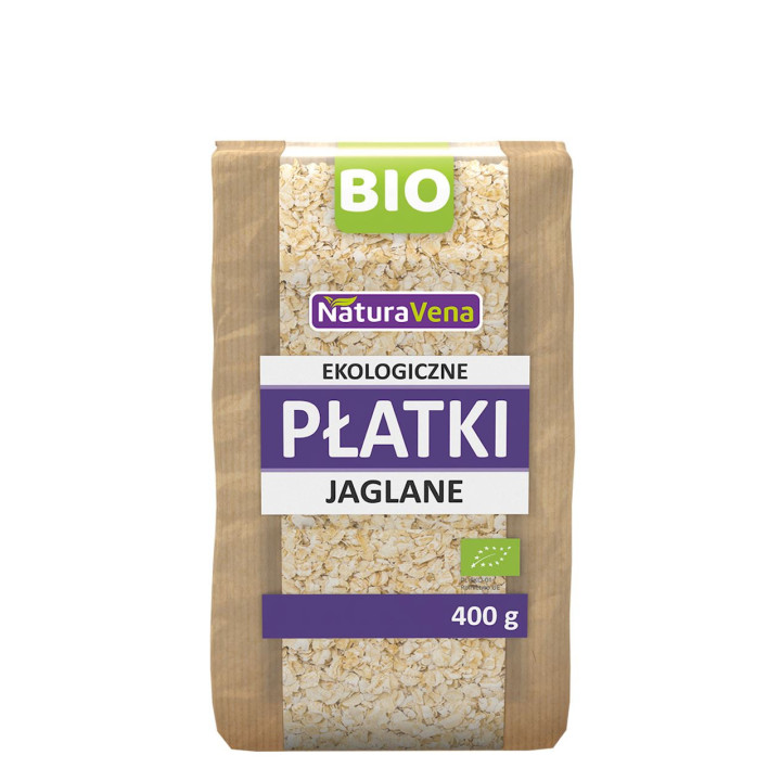 Płatki Jaglane BIO 400g | NATURAVENA - Ekochatka