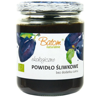 Powidła ze Śliwki Węgierki bez Dodatku Cukrów BIO 270g | BATOM - Ekochatka