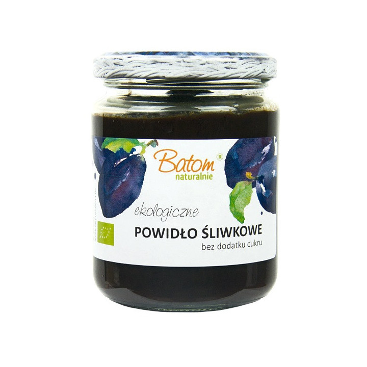 Powidła ze Śliwki Węgierki bez Dodatku Cukrów BIO 270g | BATOM - Ekochatka