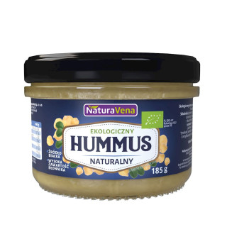 Hummus Naturalny BIO 185g | NATURAVENA - Ekochatka