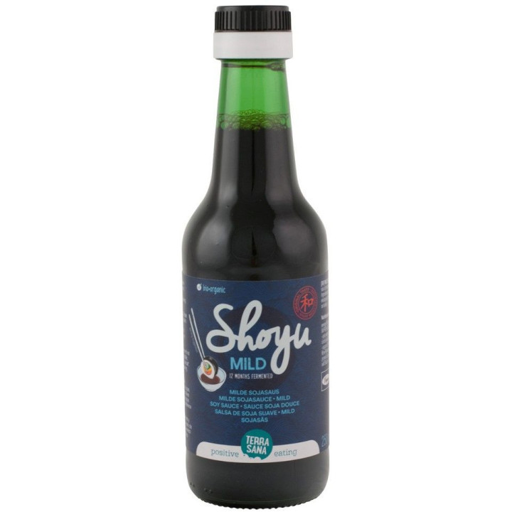 SOS Sojowy Shoyu Łagodny BIO 250ml | TERRASANA - Ekochatka