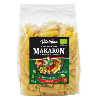 Makaron (Semolinowy) Tortiglioni BIO 500g | VITALIANA - Ekochatka